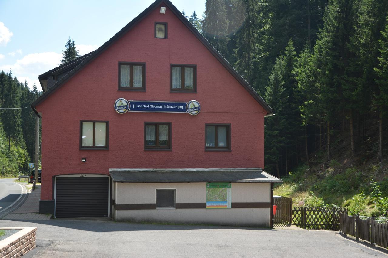 Gasthof Thomas Muentzer Steinheid Exteriör bild
